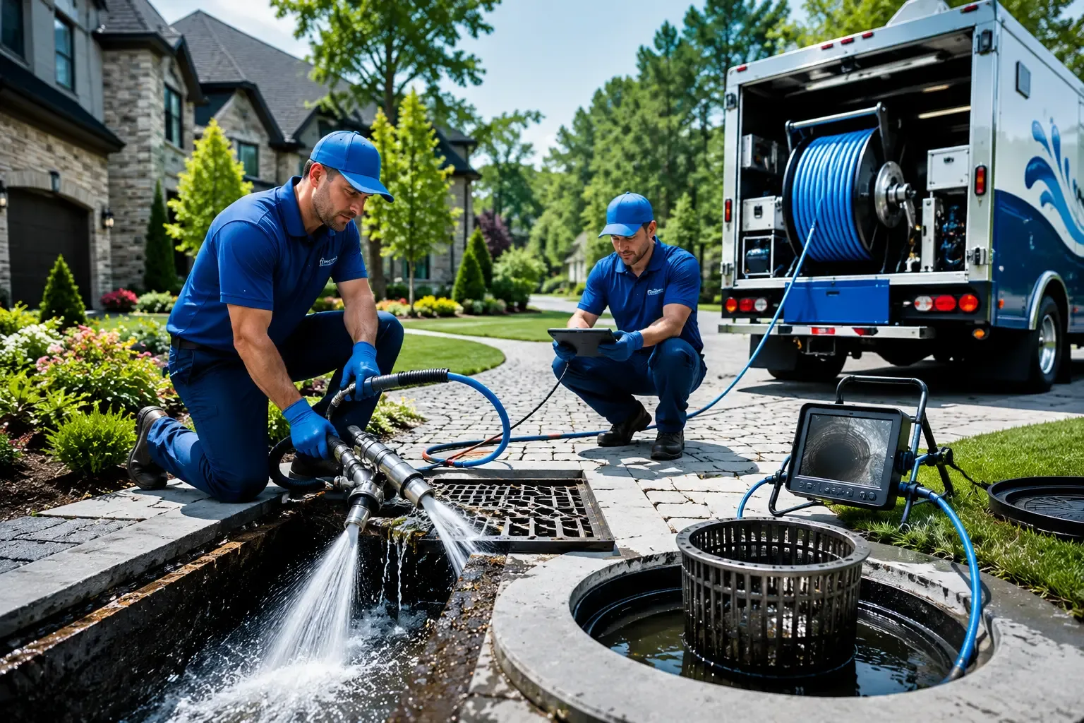 Local outdoor drain cleaning professionals in West Point, KY